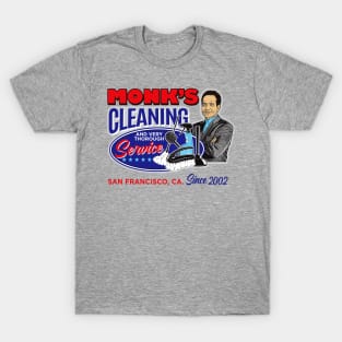 Monk's Cleaning Service Lts T-Shirt